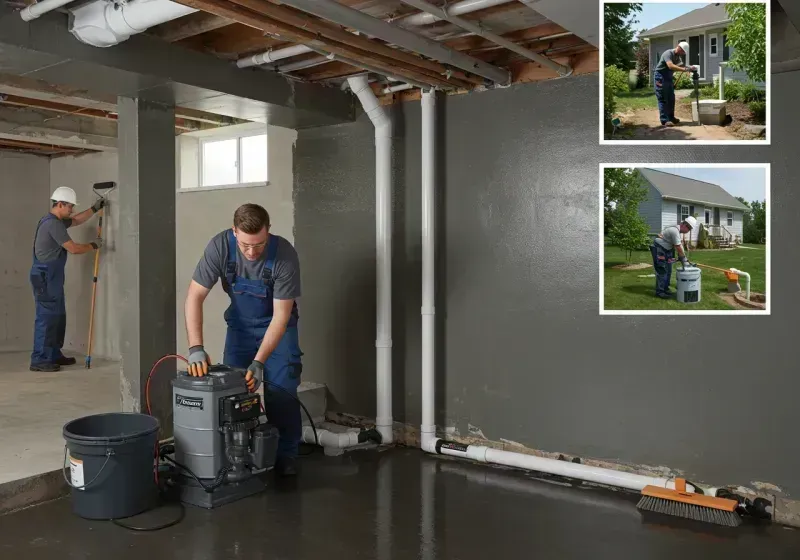 Basement Waterproofing and Flood Prevention process in Garfield County, UT